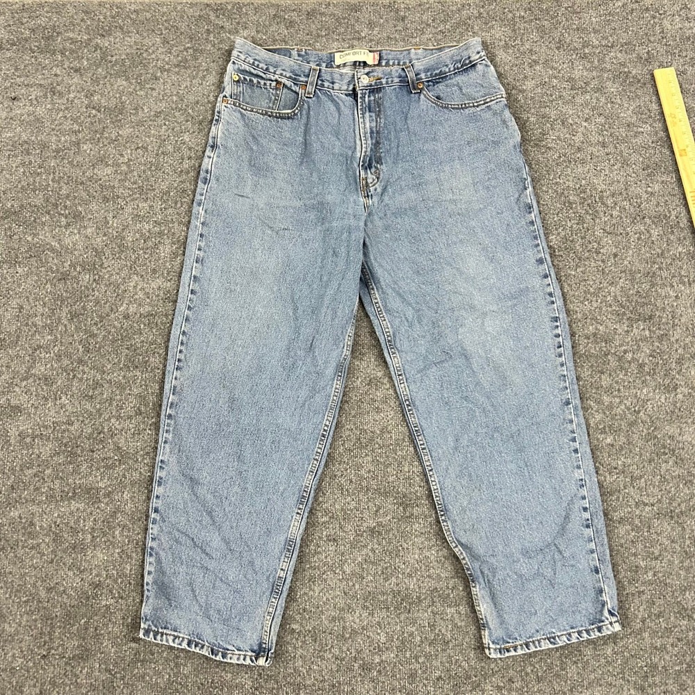 Levi's Jeans Mens Size 38x30 Blue 560 Comfort Fit Tapered Leg Denim Casual